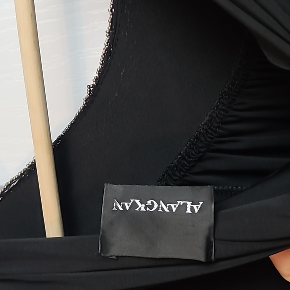 Beaded open shoulder tunic / mini dress - Picture 7 of 7